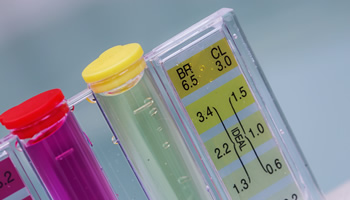 Why does my water test show no sign of chlorine in my pool